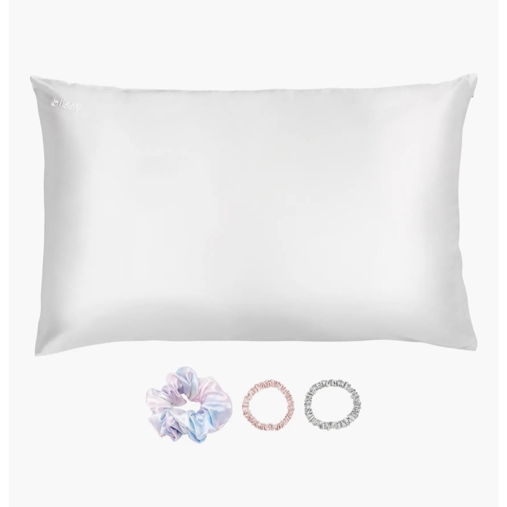 Blissy Pure Sleep Silk Pillowcase & Scrunchie Set❣️